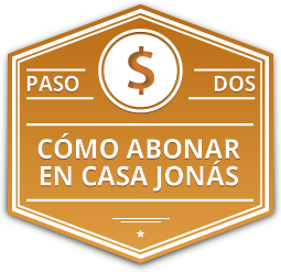 Como abonar en Casa Jonás