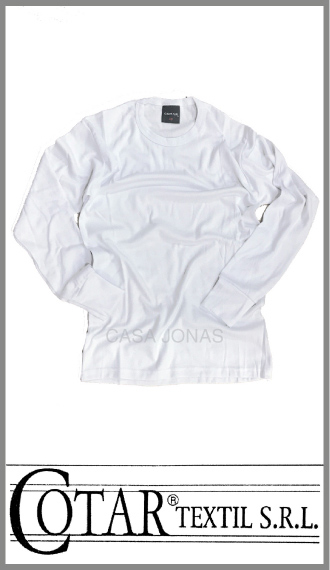 Camiseta térmica alg/polietser manga larga cuello redondo Cotar t 42