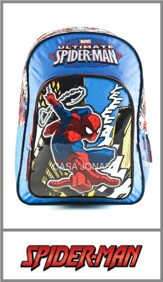 Mochila infantil Spiderman Marvel Grande 29cm x 40cm x 15cm