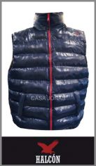 Campera chaleco inflado Halcon para hombre talles S/XL