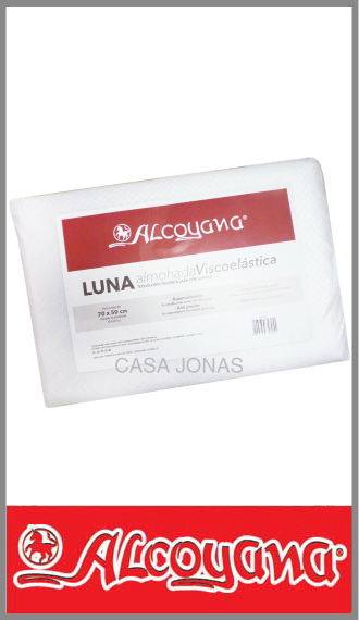 Almohada Alcoyana Viscoelastica cervical con memoria 70cm x 40cm