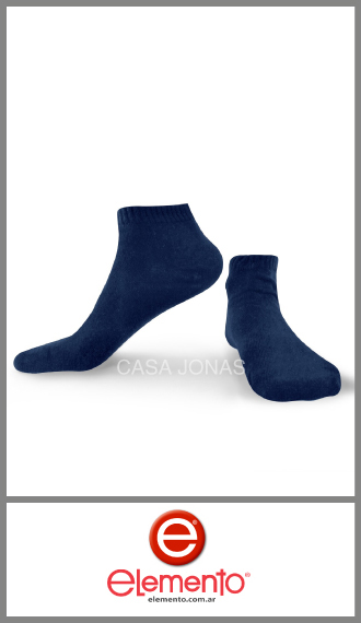 Zoquete corto azul algodon/lycra juvenil Elemento talles 4/5
