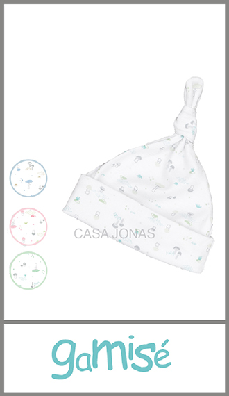 Gorrito Gamise en linea soft para bebé