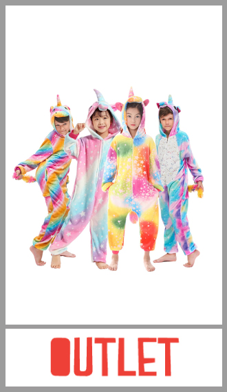Pijama Enterito Unicornio de niños talles varios