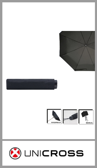 Paraguas mini Unicross Hombre manual liso