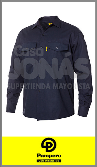 Camisa Pampero ORIGINAL Azul Marino uso intensivo ropa de trabajo 48/54