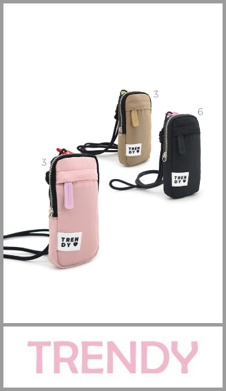 Morral porta celular Trendy para mujer 18cm x 10cm + Monedero nylon