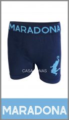 Boxer Maradona alg/pol sin costuras c/estampas surtidas t S/XXL