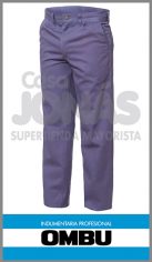Pantalon Ombú ropa de trabajo Azul Aero talles 38/60