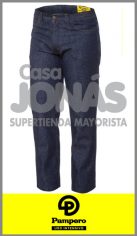 Jean clásico 12 onzas azul stone Pampero ropa de trabajo talles 38/46